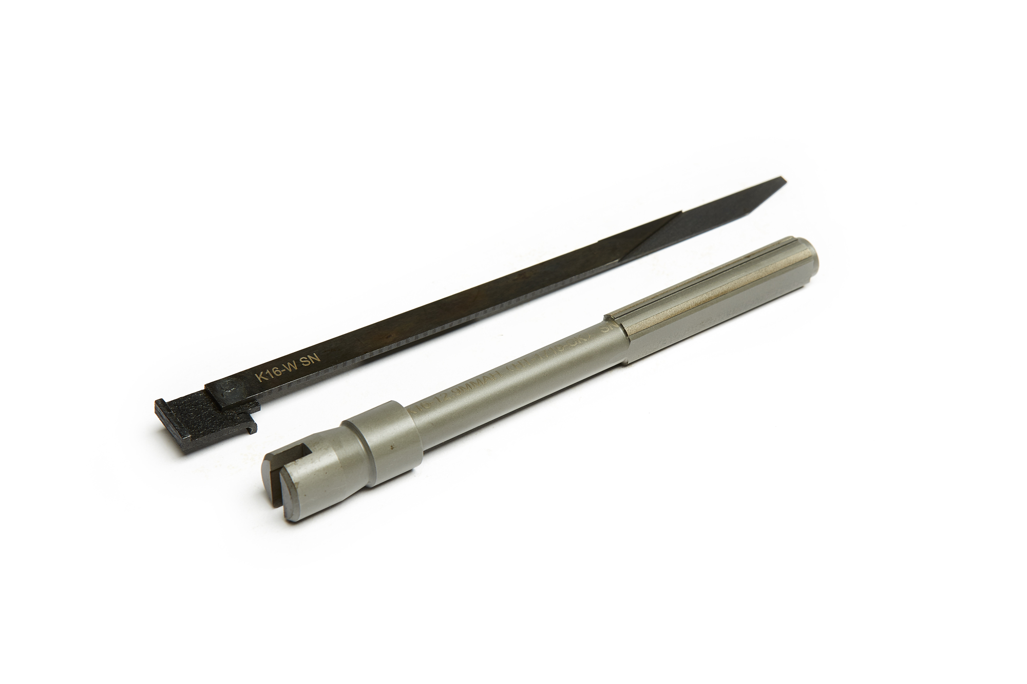 Mandrels with asymmetrical inserts (here K16-495AH with asymmetrical inserts)